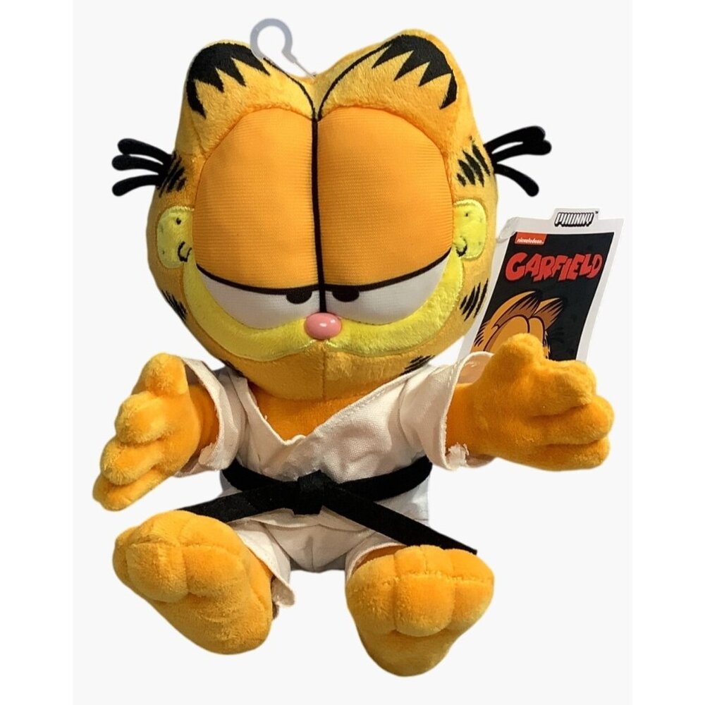Kidrobot Garfield Phunny Karate Plush Toy With Tag 8" Collectible